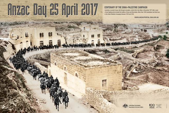 AnzacDayPoster#24Sinai-Palestine